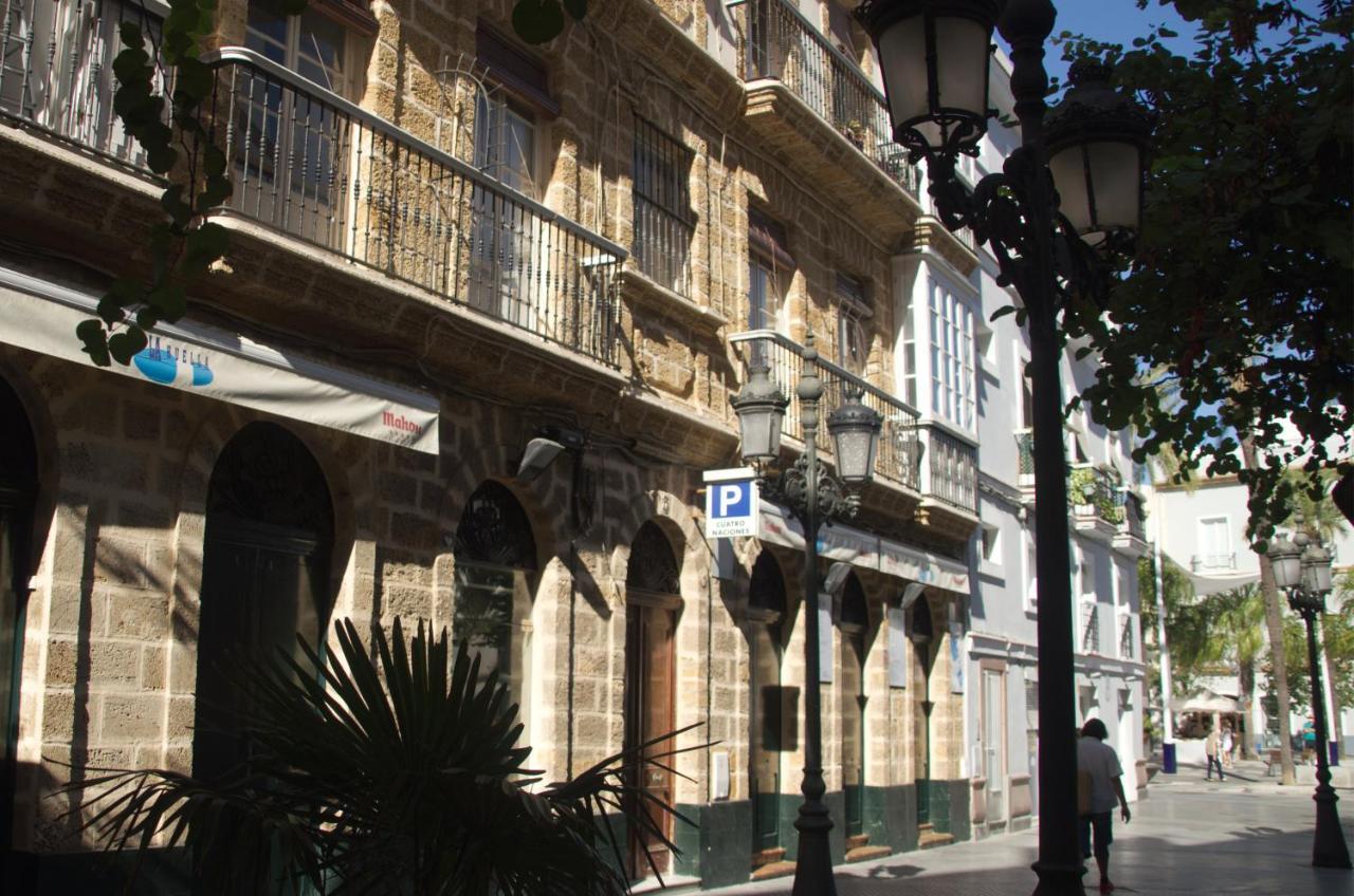 Hotel Cuatro Naciones Cádiz Exterior foto